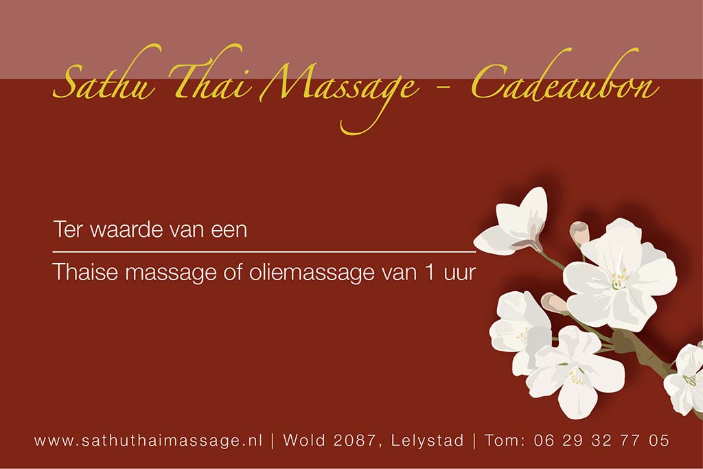 Cadeaubon massage